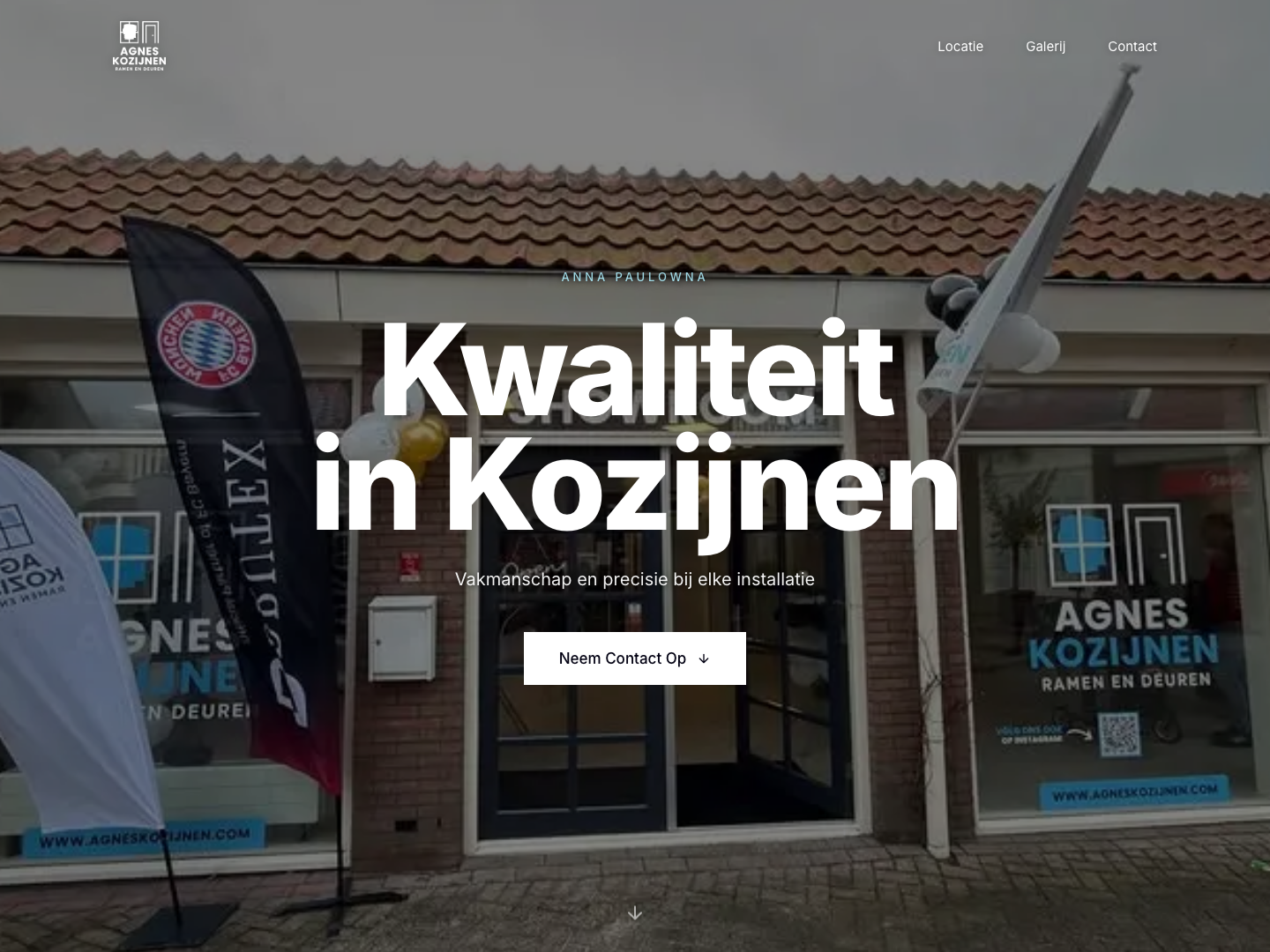 De website van Agnes Kozijnen